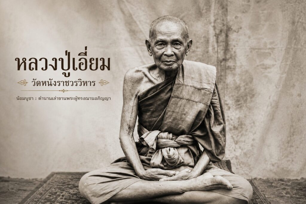 รูปประกอบ หลวงปู่เอี่ยม วัดหนังราชวรวิหาร กรุงเทพฯ